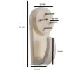 One Stop DIY Gancio Per Immagini Da Muro Hardwall Grande 40Mm Confezione Da 25