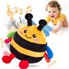 Giochi Neonato 6 Mesi Interattivo - Ape Peluche Musicale 1 Anno Giocattolo Gatto