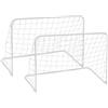 BricoShop24 Porta da Calcio Pieghevole 90x60x50 cm Set 2 Porte da Esterno