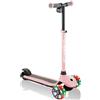 Globber Monopattino Elettrico per Bambini Rosa 80W 3 Ruote Luci Regolabile
