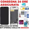 OLED PREMIUM DISPLAY SOFT OLED ORIGINALE GX APPLE IPHONE 13 SCHERMO SCREEN PARI ORIGINALE 1:1