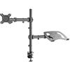 HFTEK, HF282LM, supporto da tavolo per monitor da 13 a 27 pollici con