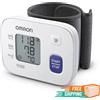 OMRON Misuratore della Pressione Sanguigna Bracciale Preformato,Monitor automatico RS1
