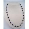 Cozzi Gioielli Collana in Argento 925 con Sodalite naturale - Girocollo Pietre Dure Blu