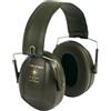 3M H515FB-516-GN Cuffie Protettive, Pieghevole, 27 dB, Verde