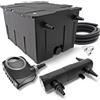 WilTec TTSet per laghetto SunSun CBF-550 CUV-236 36W NEO12000 Pompa Tubo