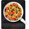 Aigostar Flame - Piastra ad Induzione Portatile 2000W | Design Ultra Sottile + 1
