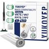 YUKOVEP 13 Sacchetti Folletto Compatibili Vk7s Vk7 Fp7s Fp7,3 Filtro Motore,per Kobold V