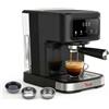 Sirge Macchina Caffè Espresso 20 Bar Digitale 3 Filtri | Cappuccino, Cialde ESE4