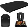 Rwbimti Tavola scorrevole in legno per Bimby TM7, con ruote a 360° e tappo, spostamento
