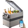 VEVOR Frigorifero Portatile, 45 L Compressore Portatile, 60W Frigorifero per Aut