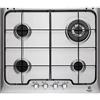ELECTROLUX PX640UV PIANO COTTURA 60 CM 4 FUOCHI INOX 1 BRUCIATORE TRIPLA CORONA