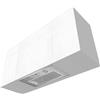 GLEM GHF545IX CAPPA SOTTOPENSILE 52 CM 3 VELOCIT FILTRO CARBONE INOX