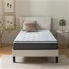 Zinus Materasso Singolo 80x190 cm - Tight Top - Altezza 25 cm - Materasso A Moll