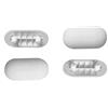 DIANFLEX Kit di 4 gommine per copriwater Ideal Standard per WC