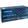 Subitodisponibile Guanti Nitrile WALKING NITROFORT BLU Riusabili Taglia L - 7.5 g- 100 PZ 1ENT