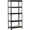 Scaffale Metallo Garage Scaffalatura Metalliche 150X70X30 Cm a 5 Ripiani Scaffal