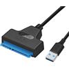 Vinmooog Cavo dati da SATA to USB Adattatore da USB 3.0 a disco rigido sata Compatibile