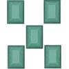 Sizzix Framelits, Set di Fustelle, 25 Pezzi, per Piastrelle impilate rettangolari di Tim Holtz, 665433, Multicolor, Taglia unica