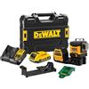 DeWalt DCE089D1G18-QW Laser rotante verde 10m 2Ah 18V Li-Ion