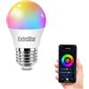 EXTRASTAR Lampadina Alexa E27 Wifi 2700k 6500k Lampadine LED Intelligence RGBCW