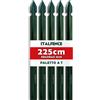 Italfence Palo a T H225cm 30x30x3mm in ferro plastificato per recinzione verde