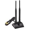 Bolwins A23D Dual Band WiFi Antenna 2,4 GHz/5,8 GHz 2 X 6 dBi WiFi SMA Cavo di