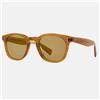 Garrett Leight Ochiali da sole Garrett Leight Kinney II 47 25 145 BT Butterscotch Semi Flat Pu