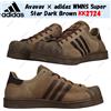 adidas Avavav × adidas WMNS Super Star marrone scuro KK2724 taglia donna