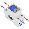 Sun3drucker Contatore elettrico a 1 fase, contatore di corrente alternata, 80 A, 220