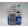 CARICABATTERIE PILE RICARICABILI 4 AA AAA 9V STILO MINISTILO RICARICA BATTERIA