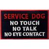 EmbTao Servizio Dog No Touch No Talk No Occhio Contatto Gilet/Imbracature