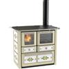 LINCAR GAIA 149 A VL STUFA A LEGNA CON FORNO BEIGE 7.36 KW SCALDA 166 m3