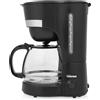 TRISTAR Macchina Caffè Americano Caffè Macinato in Polvere 12 Tazze Nero CM1282
