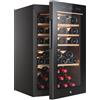 HAIER HWS49GA FRIGORIFERO FRIGO CANTINA 116LT 49 BOTTIGLIE NERO CL.G