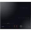 SAMSUNG NZ64B6058KK PIANO COTTURA INDUZIONE 60CM VETRO NERO TOUCH WIFI