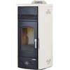 LAMINOX VICTORIA IDROVENTILATA PLUS TERMOSTUFA ACQUA SANITARIA 28 KW AVORIO