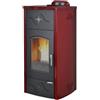 LAMINOX VICTORIA IDROVENTILATA PLUS TERMOSTUFA ACQUA SANITARIA 28 KW BORDEAUX