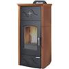 LAMINOX VICTORIA IDRO PRESTIGE TERMOSTUFA A PELLET 28 KW TERRA DI SIENA