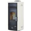 LAMINOX VICTORIA IDROVENTILATA PLUS TERMOSTUFA ACQUA SANITARIA 28 KW BIANCO