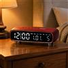 Sveglia Digitale LED Schermo Luminoso Orologio Multifunzione da Comodino Snooze
