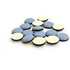 Design61, 20 feltrini autoadesivi in teflon per mobili, Ø 20 mm, PTFE,