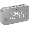 MAJESTIC Radiosveglia digitale FM DISPLAY LED RS-266 GREY