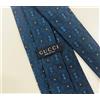 Gucci Cravatta Gucci nuova mai usata Navy Horsebit 100% seta Made in Italy