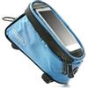 08FE58A Roswheel Custodia Bici Waterproof 4,8" Blu Per Lg X Cam Power Screen Skin