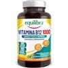 Equilibra Vitamina B12 Alto Dosaggio 1000 mcg per dose 180 Compresse Masticabili Vegan