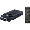 Majestic DEC 663N - Mini Decoder scart Digitale terrestre DVB-T/T2 HD, Ingresso