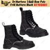 Dr. Martens Dr.Martens 1460 arco Poly Frill Buttero nero 41703001