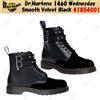Dr. Martens Dr.Martens 1460 Wednesday Smooth Velvet Black 41854001