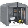 Sobuy Garage Auto per Esterno, Tenda per Bicicletta, Casetta da Giardino, Box Mo